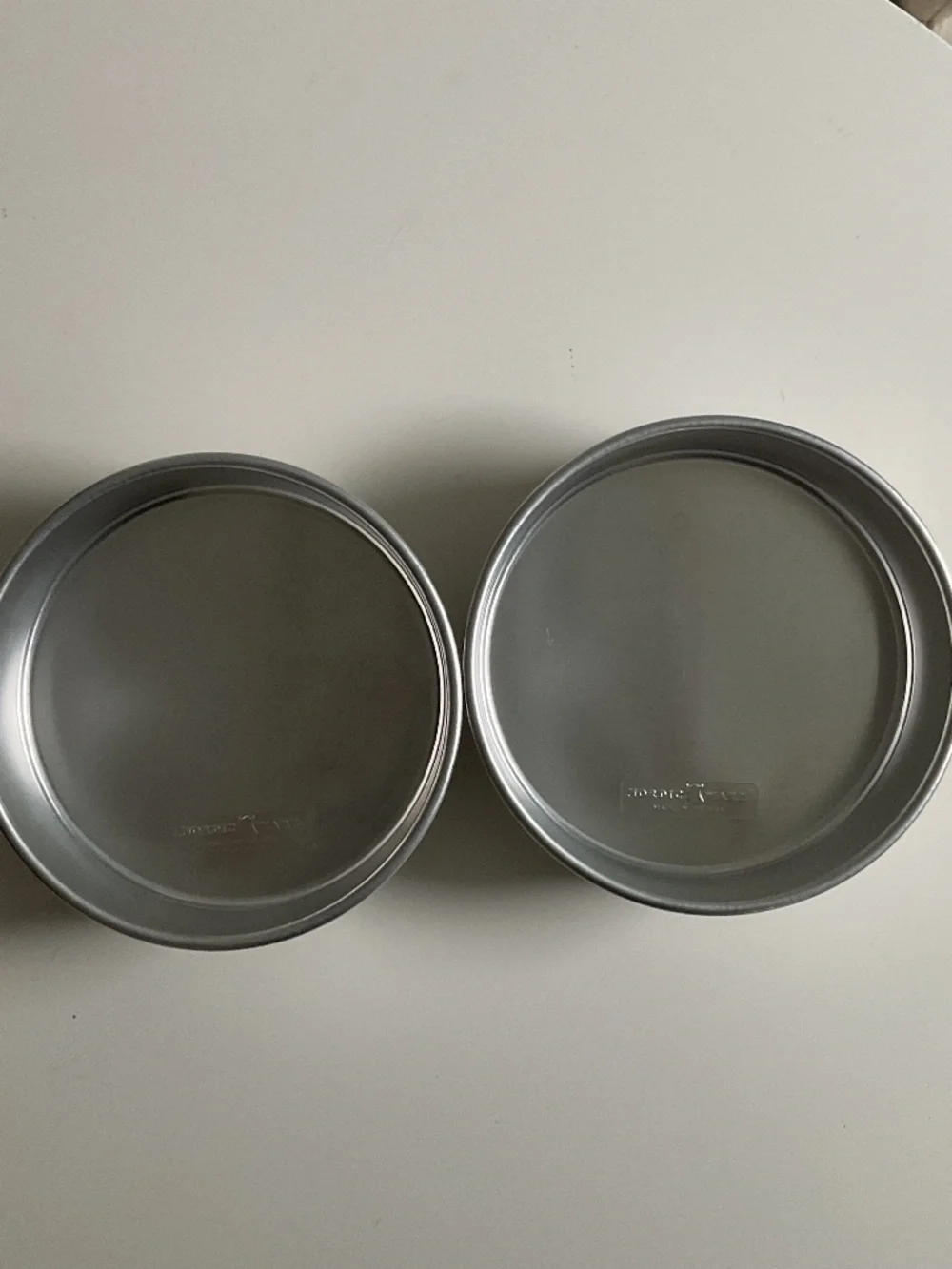 Nordic Ware 2 Piece Round Cake Pan Set Aluminum Baking